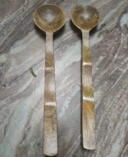 Cutlery wooden spoon set